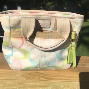 Vintage Coach bucket bag